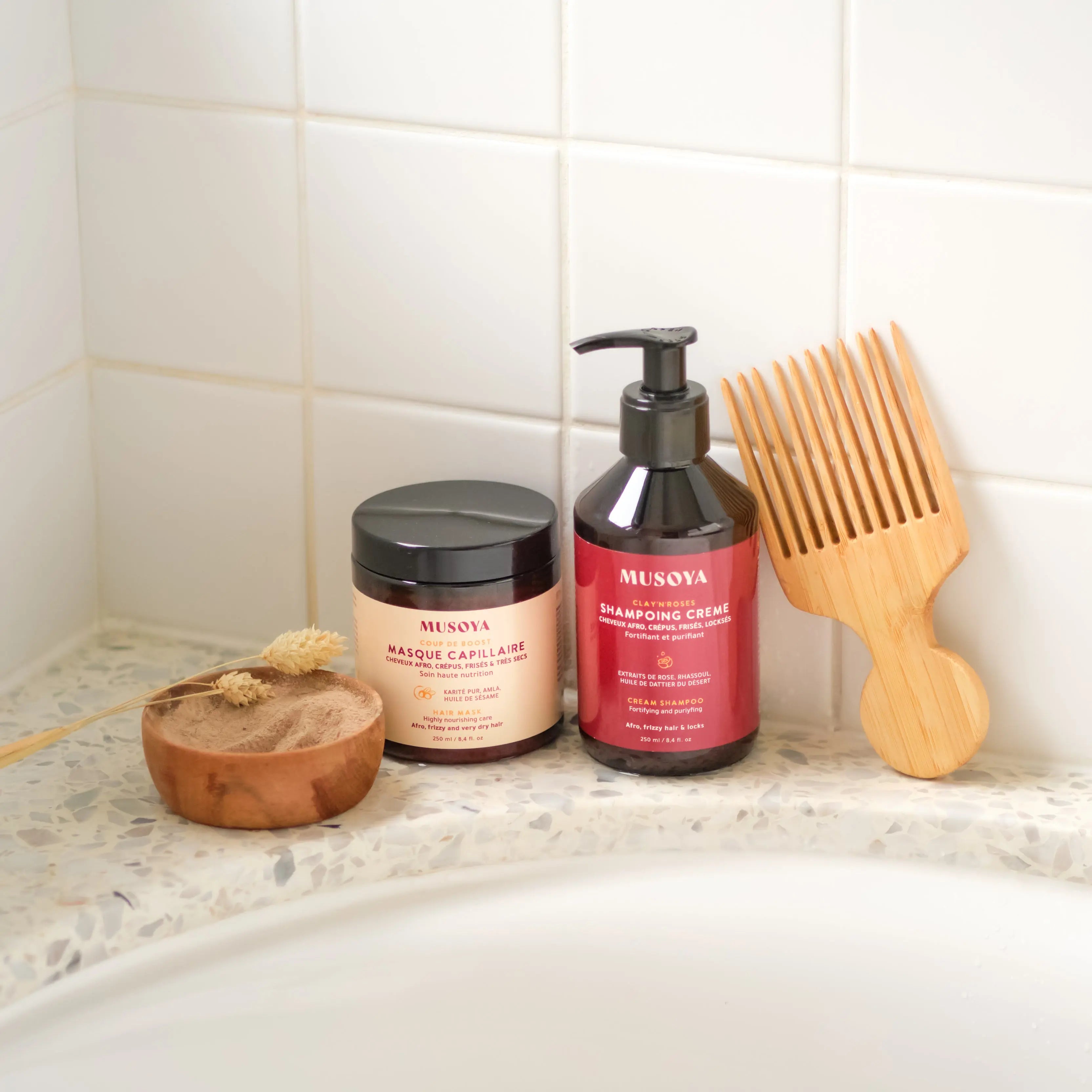 Soins cheveux crépus / frisés