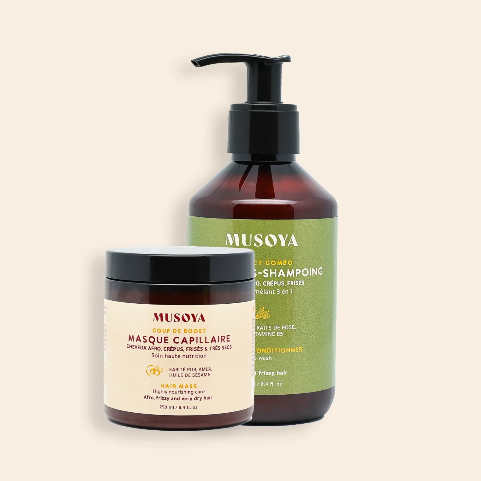 Soins cheveux crépus / frisés