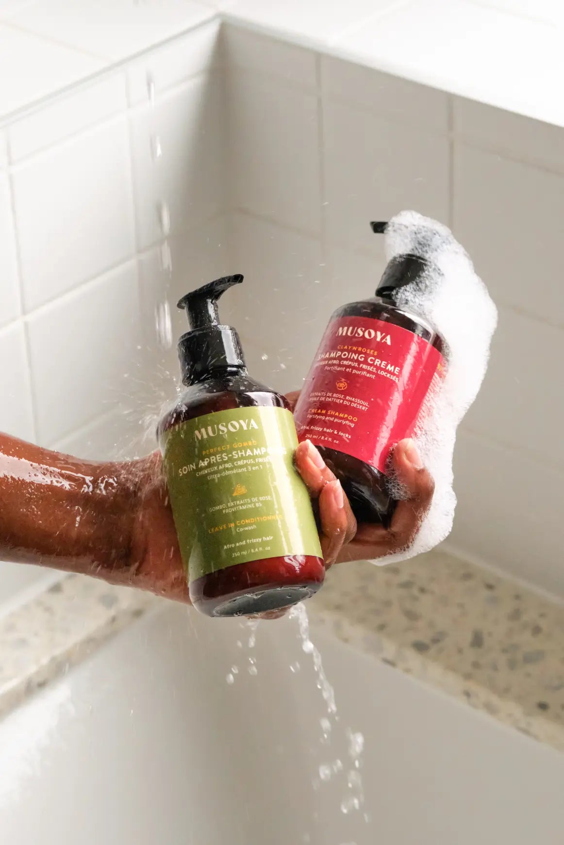 Soins cheveux crépus / frisés